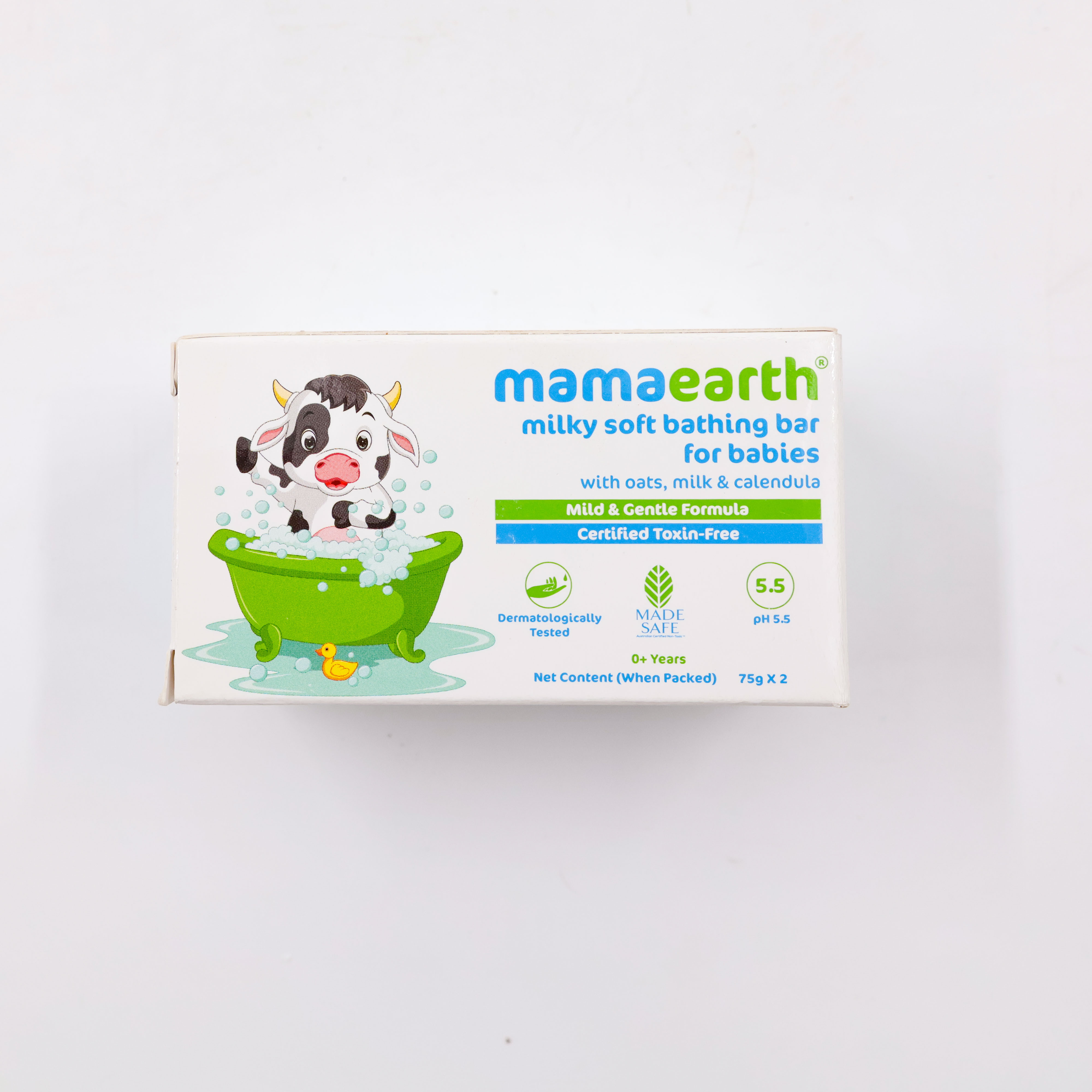 Mama Earth Baby Milky Soft Bar Bathing 2PC